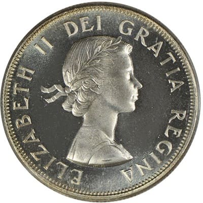 Canadian Canadian 1961 50 Cent Value