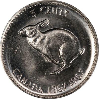 Canadian 1967 50 Cent Value