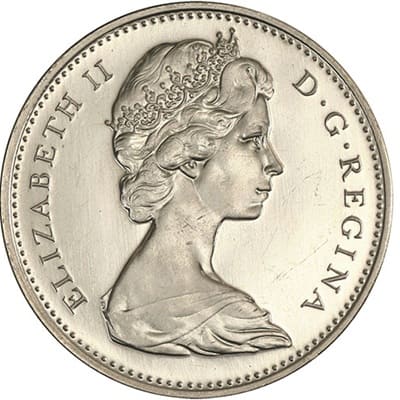 Canadian Canadian 1969 50 Cent Value