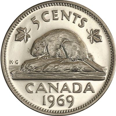 Canadian 1969 50 Cent Value