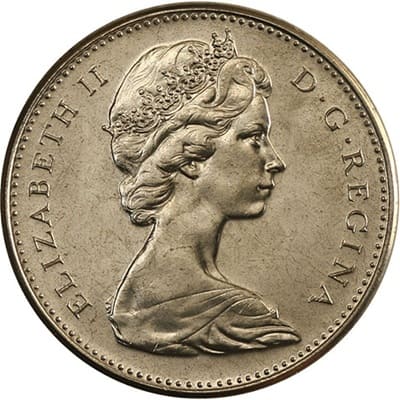 Canadian Canadian 1970 50 Cent Value