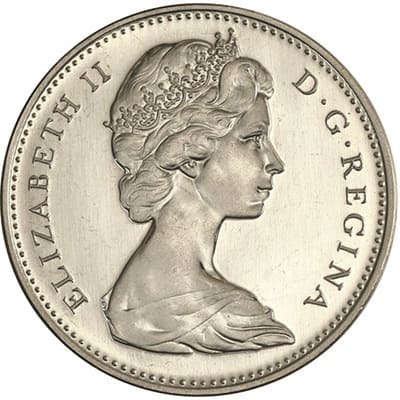 Canadian Canadian 1972 50 Cent Value