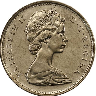 Canadian Canadian 1973 50 Cent Value
