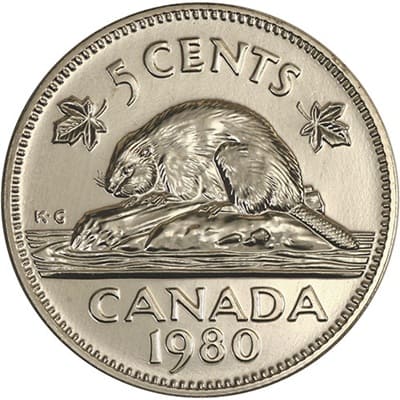 Canadian 1980 50 Cent Value