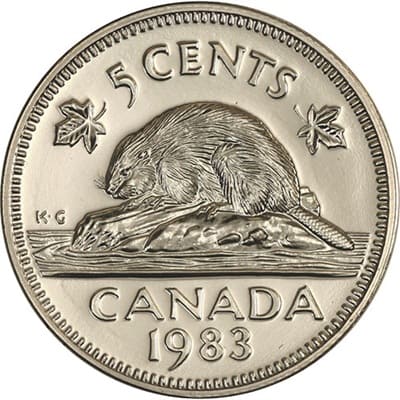 Canadian 1983 50 Cent Value