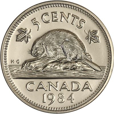 Canadian 1984 50 Cent Value