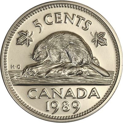 Canadian 1989 50 Cent Value