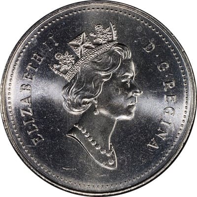 Canadian Canadian 1991 50 Cent Value