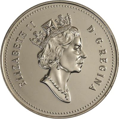 Canadian Canadian 1992 50 Cent Value