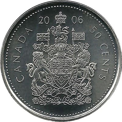 Canadian 2006 50 Cent Value