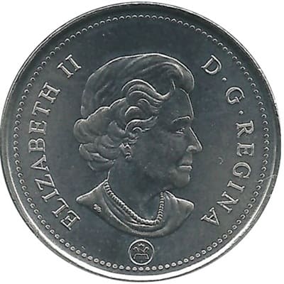 Canadian Canadian 2009 50 Cent Value