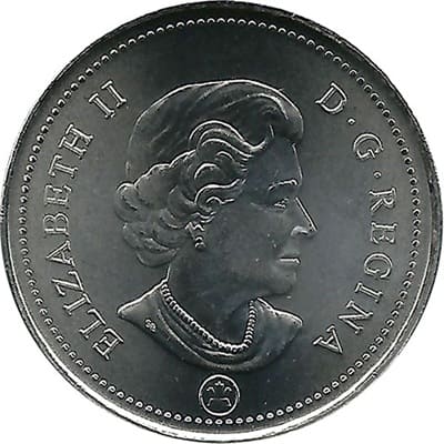 Canadian Canadian 2010 50 Cent Value