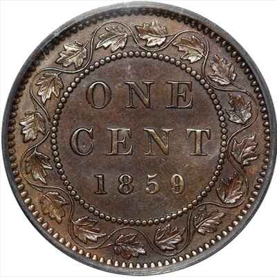 Canadian 1859 Large Cent Value