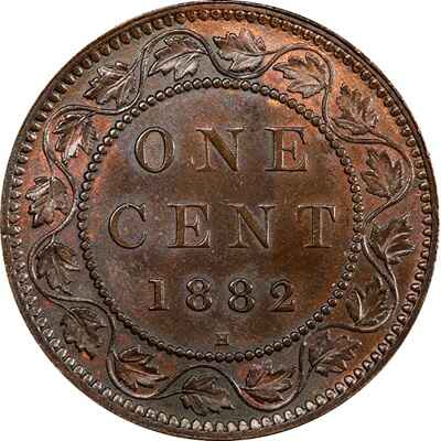 Canadian 1882 Large Cent Value