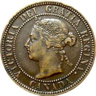 Canadian 1886 Large Cent Value