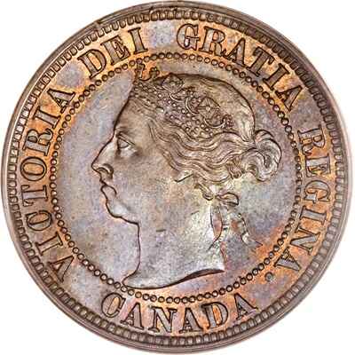 Canadian 1891 Large Cent Value