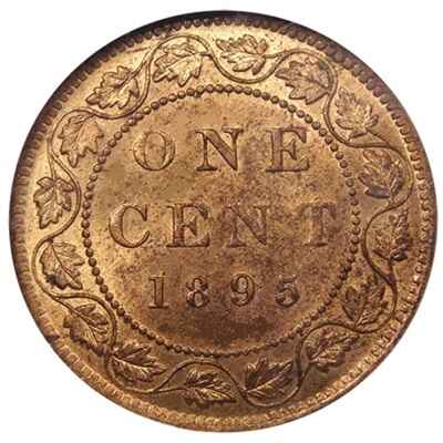 Canadian 1895 Large Cent Value