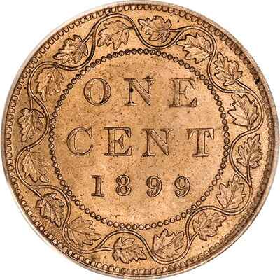Canadian 1899 Large Cent Value