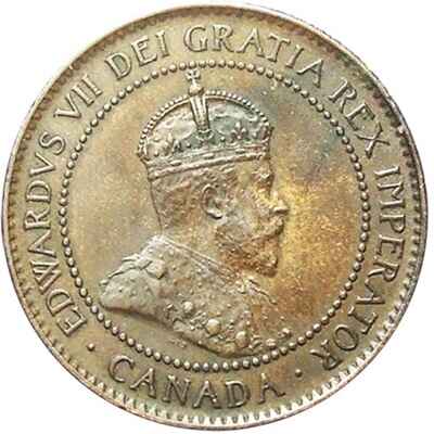 Canadian Canadian 1904 Large Cent Value