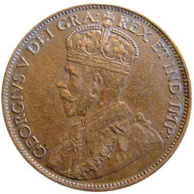 Canadian Canadian 1912 Large Cent Value
