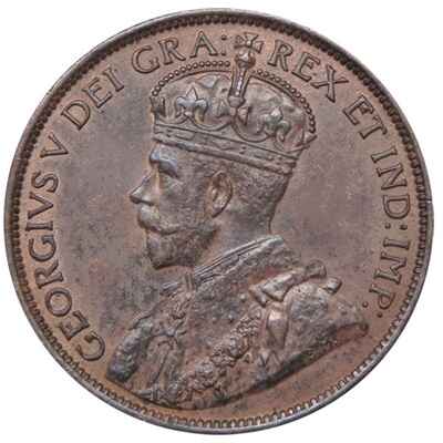 Canadian Canadian 1913 Large Cent Value