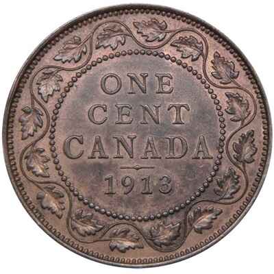 Canadian 1913 Large Cent Value