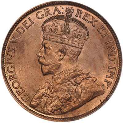 Canadian Canadian 1917 Large Cent Value