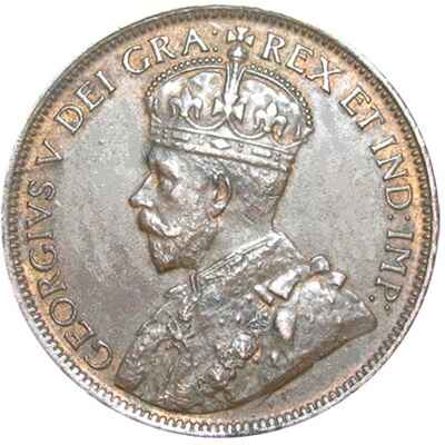 Canadian Canadian 1918 Large Cent Value