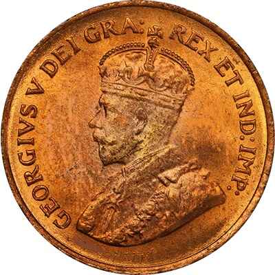 Canadian Canadian 1920 Large Cent Value