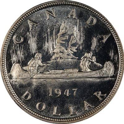 Canadian 1947 One Dollar Value