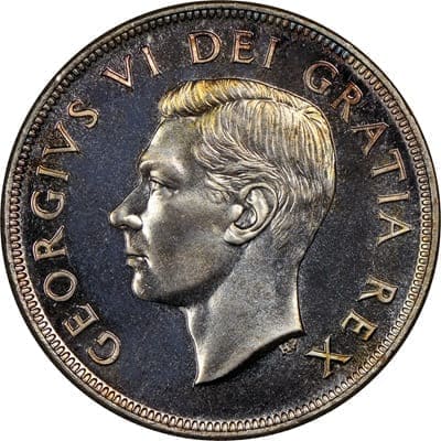 Canadian Canadian 1951 One Dollar Value