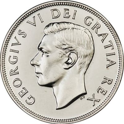 Canadian Canadian 1952 One Dollar Value