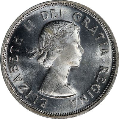 Canadian Canadian 1955 One Dollar Value