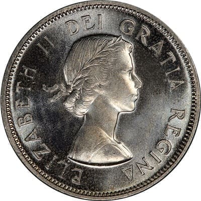 Canadian Canadian 1956 One Dollar Value