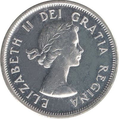 Canadian Canadian 1958 One Dollar Value