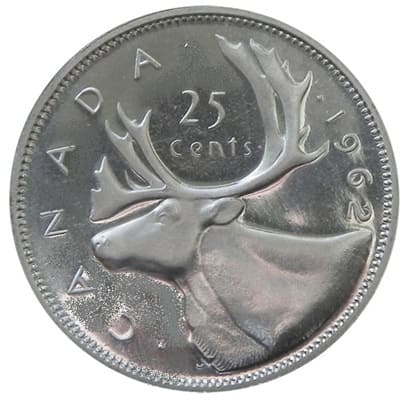 Canadian 1962 One Dollar Value