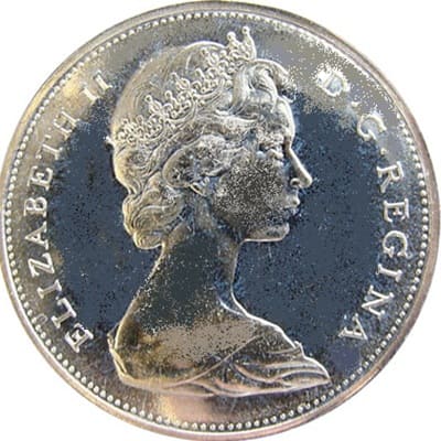 Canadian Canadian 1965 One Dollar Value