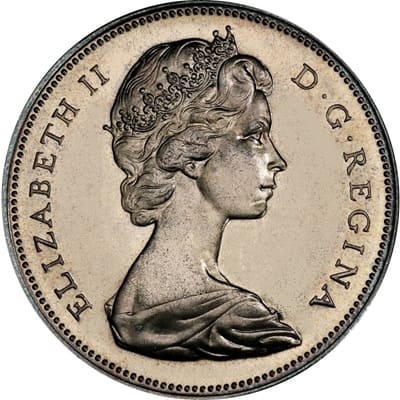 Canadian Canadian 1967 One Dollar Value