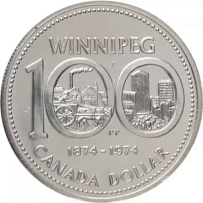 Canadian 1974 One Dollar Value