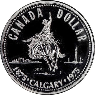 Canadian 1975 One Dollar Value