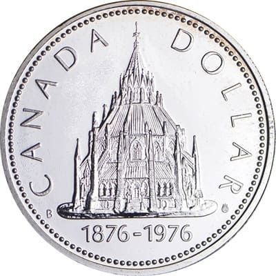 Canadian 1976 One Dollar Value