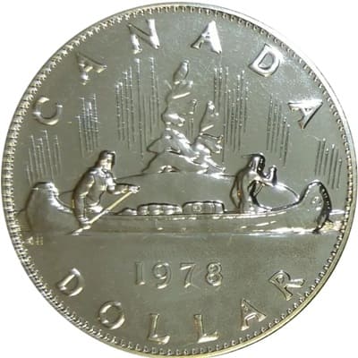 Canadian 1978 One Dollar Value