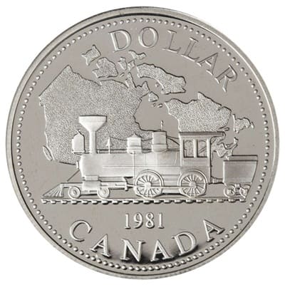 Canadian 1981 One Dollar Value