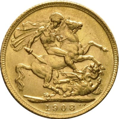 Canadian 1908 Gold Sovereign Value