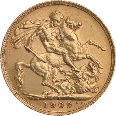 Canadian 1909 Gold Sovereign Value