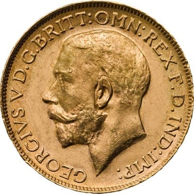 Canadian Canadian 1917 Gold Sovereign Value