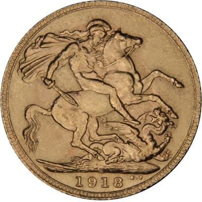 Canadian 1918 Gold Sovereign Value