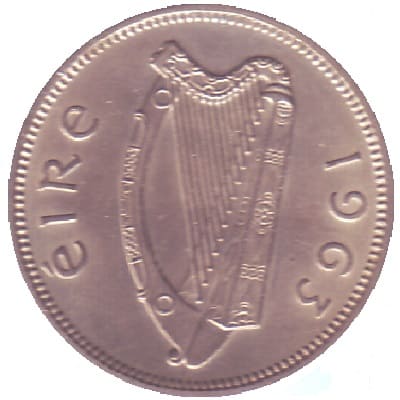 Eire 1963 Shilling