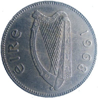 Eire 1968 Shilling