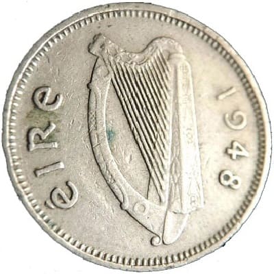 Eire 1948 Threepence